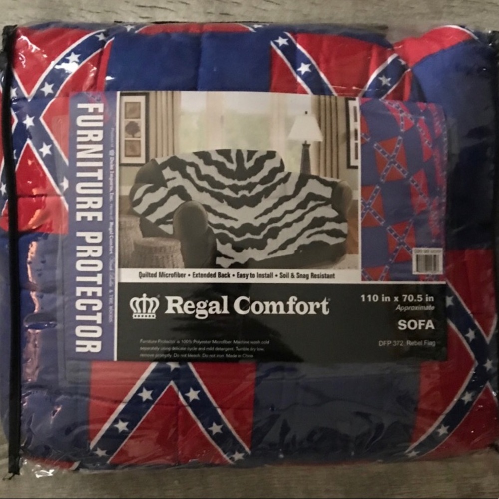 Rebel Flag Furniture Protector